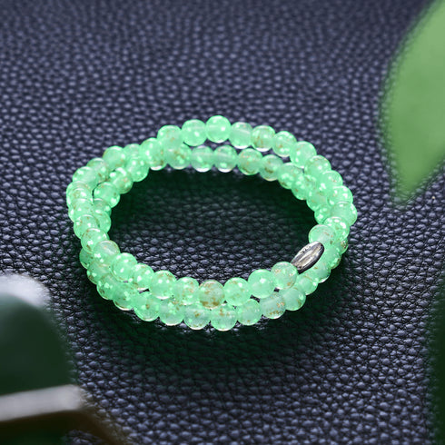 Succulente | Argent sterling .925 | Enveloppe de verre luciole
